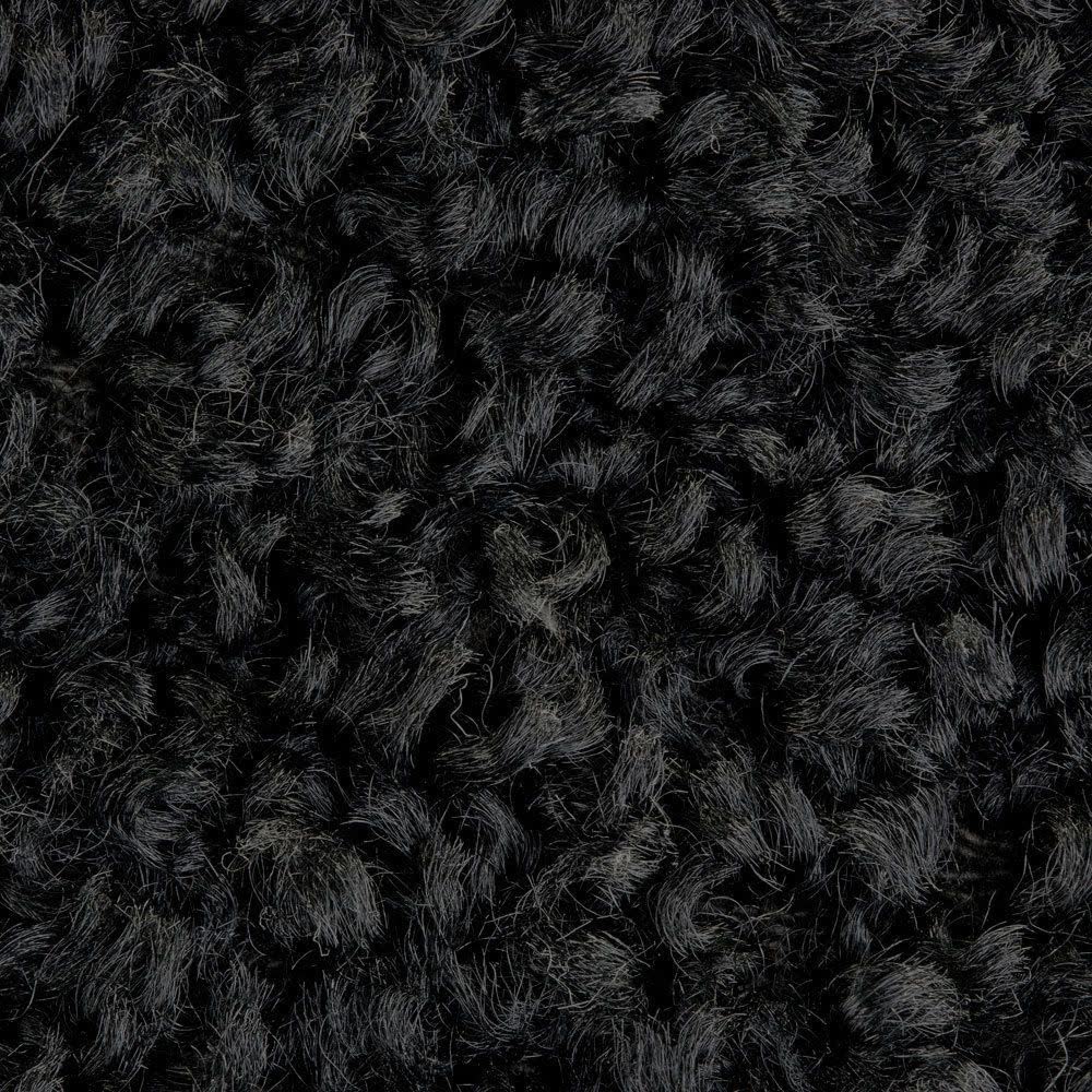 Densely curled karakul fur with a natural lustre